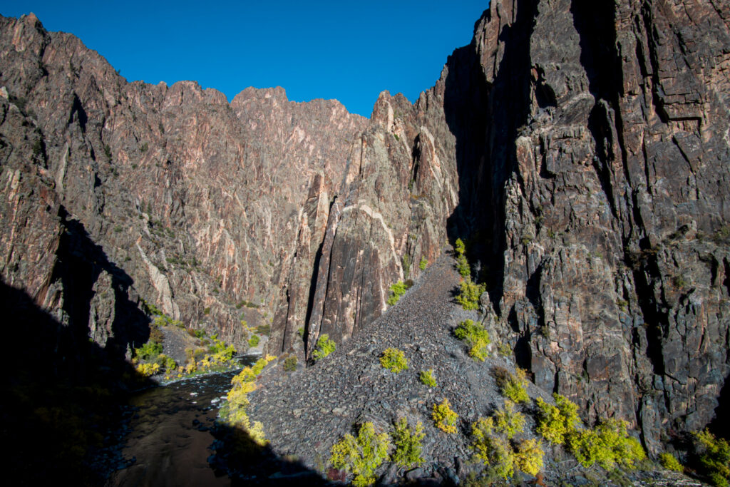 The Gunnison Route in Black Canyon National Park. 