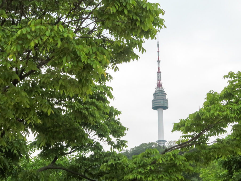The N Seoul Tower is a great place to visit during a solo trip tp Seoul.