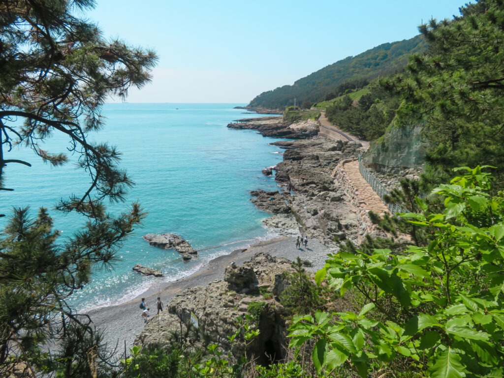 hiking the Igidae Coastal Walk is a must do activity during a solo trip to Busan