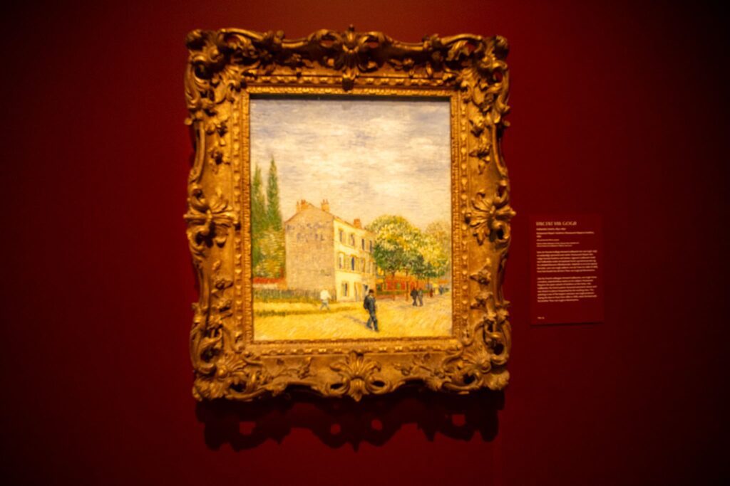 A french painting sits in the Ordrupgaard Museum.